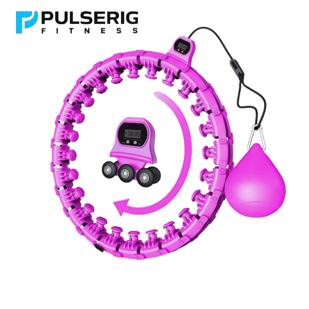 Pulserig 360° Rotating Weighted Fit Hoop Fitness Equipment My Store