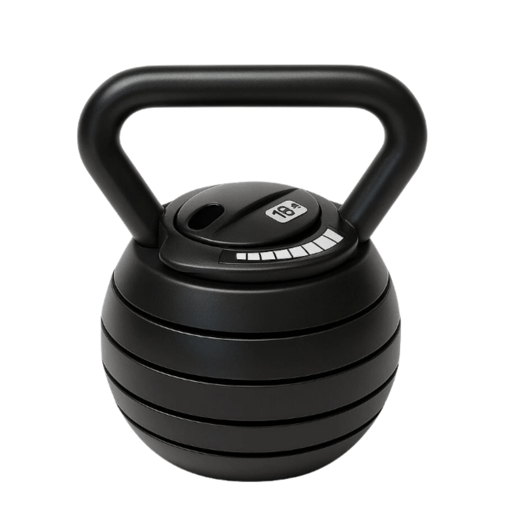 Pulserig Adjustable Kettlebell 3.6–18 kg, 7‑in‑1 PulseRig Fitness