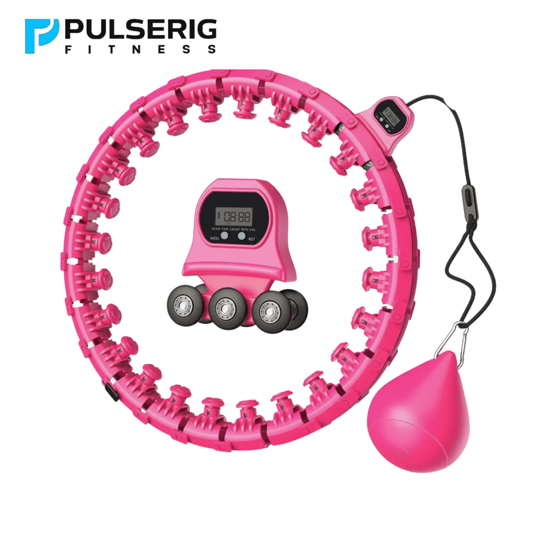 Pulserig 360° Rotating Weighted Fit Hoop Fitness Equipment My Store