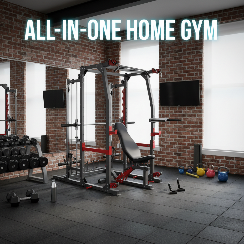 Complete all-in-one home gym Marcy Pro SM-4903 Smith Machine system