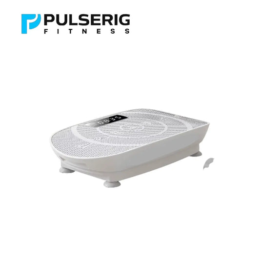 Vibration Plate white background Pulserig fitness logo