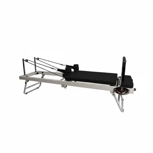 Foldable Pilates Reformer – Side Profile