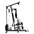 Pulserig multi-gym chest press and lat pulldown station side view