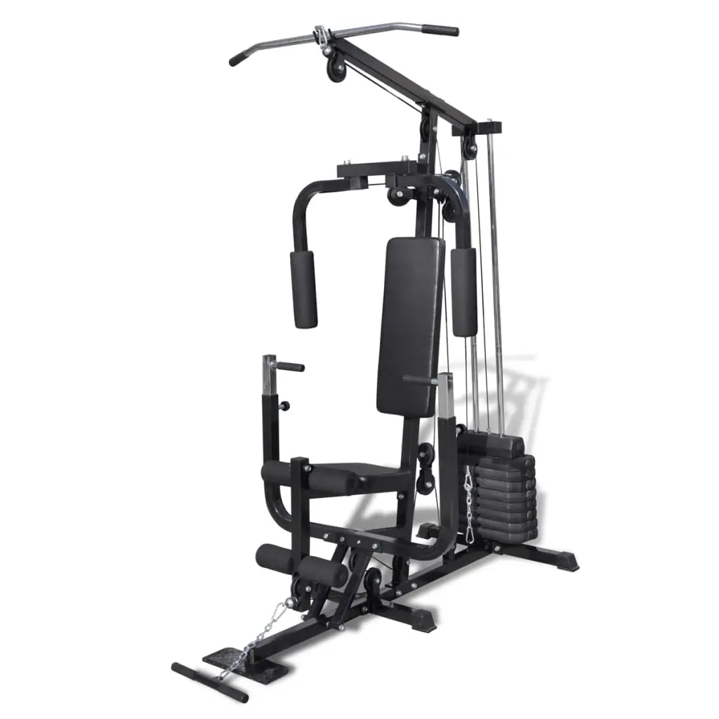 Pulserig multi-gym full body training station on white background