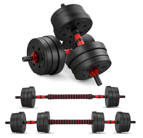 10KG/30KG Adjustable Dumbbell Set- Perfect for Home Gym Workouts! PulseRig Fitness