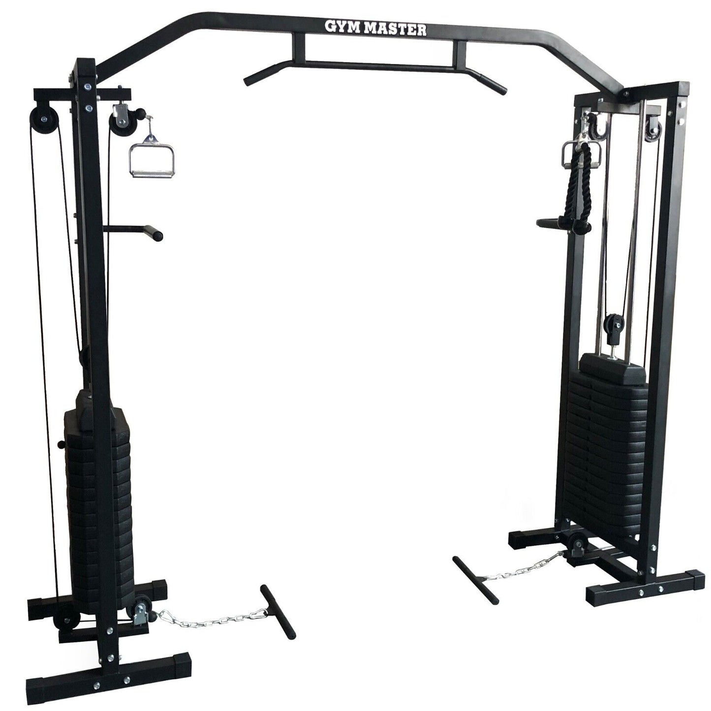 Gym Master fitness equipment on a white background