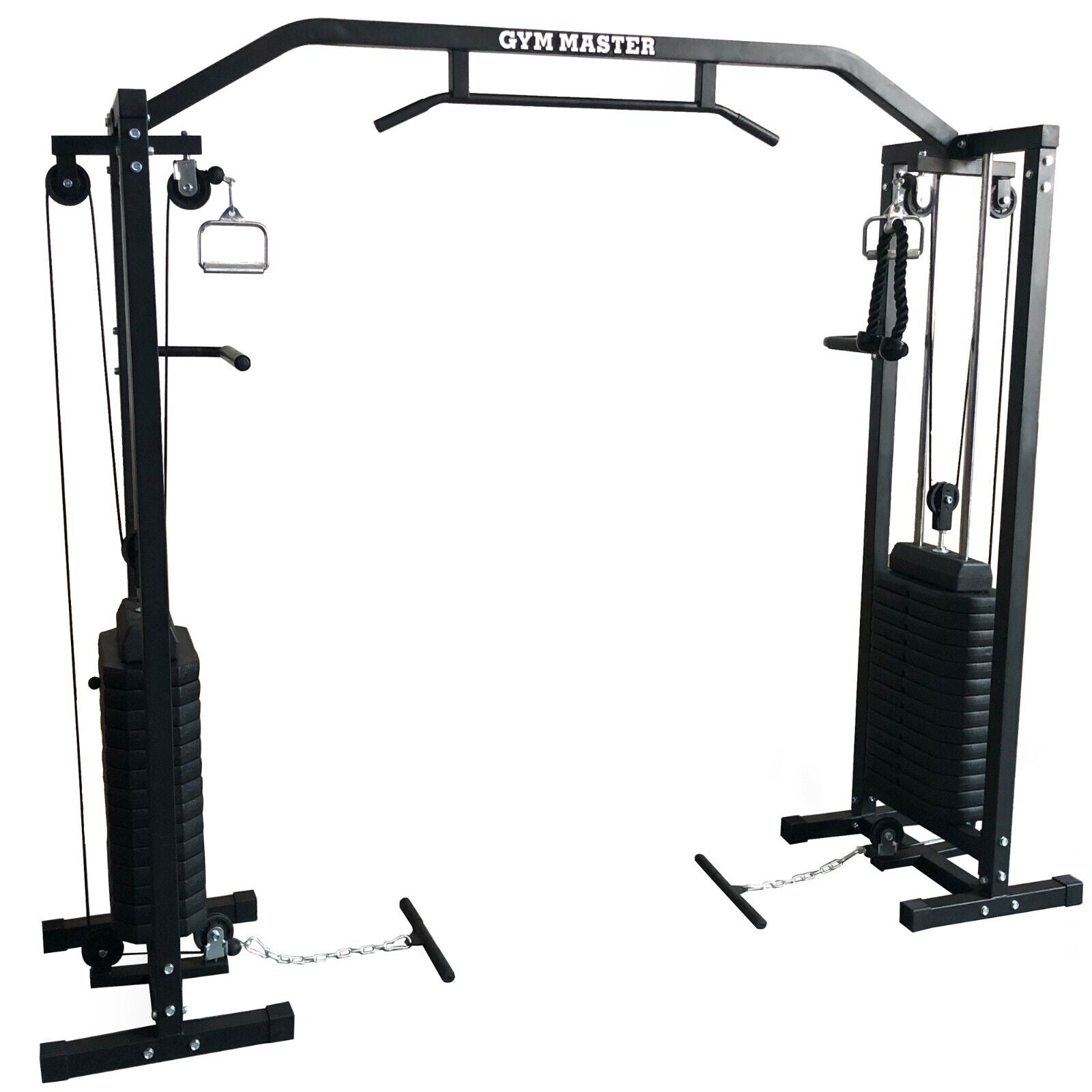 Gym Master fitness equipment on a white background