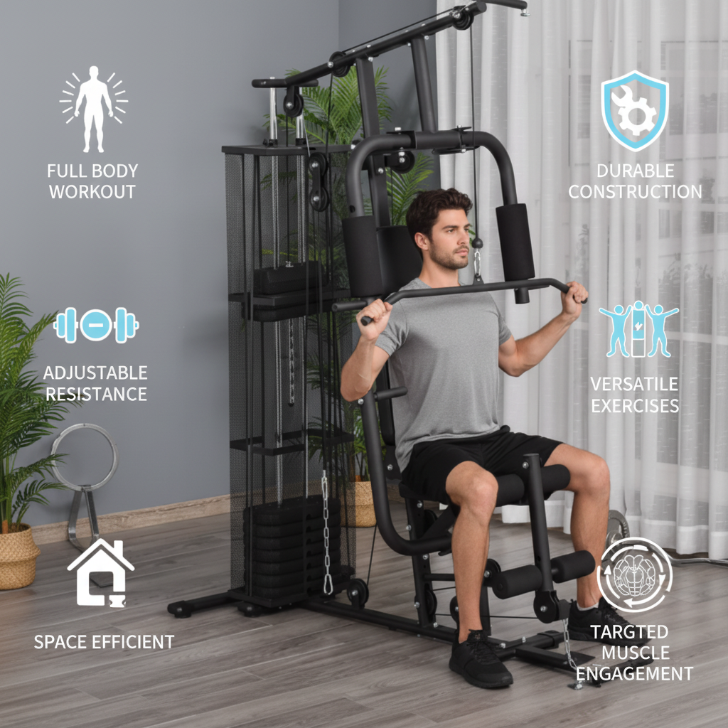 Home Gym Benefits Marketing Image