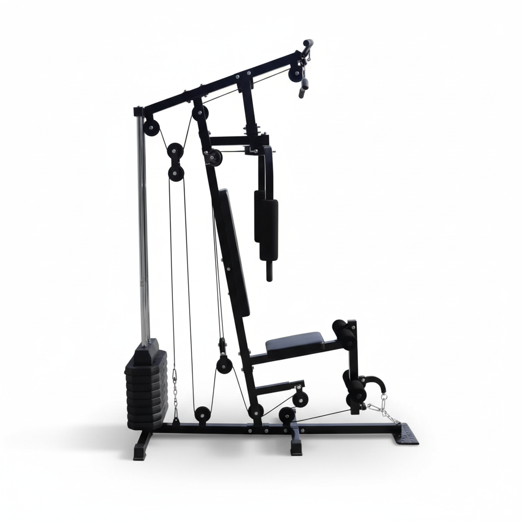 Multi-Gym Side View Compact Design