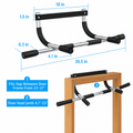 Pulserig doorway pull-up bar size dimensions and doorway fitting guide