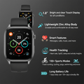 Pulserig Smartwatch features overview including health tracking, sports modes, and AMOLED display”