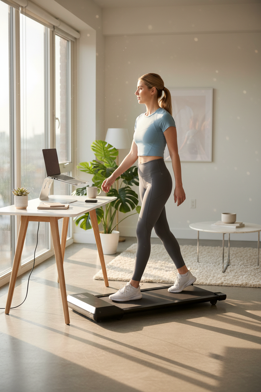 Walking-Pad-Treadmill-Home-Fitness-Wellness-Active-Living-Exercise-Equipment