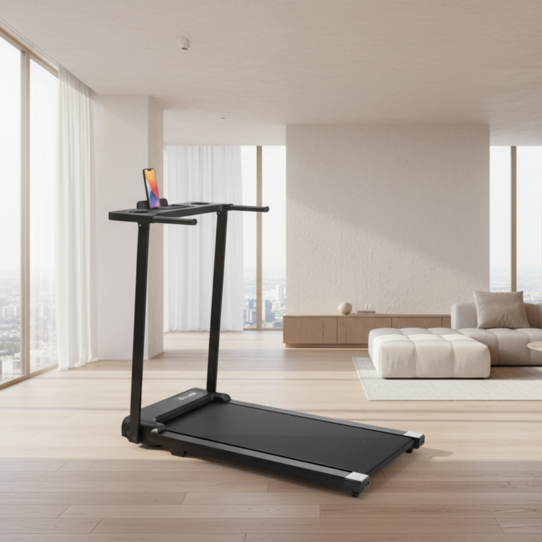 Walking pad treadmill portable compact folding under desk home fitness